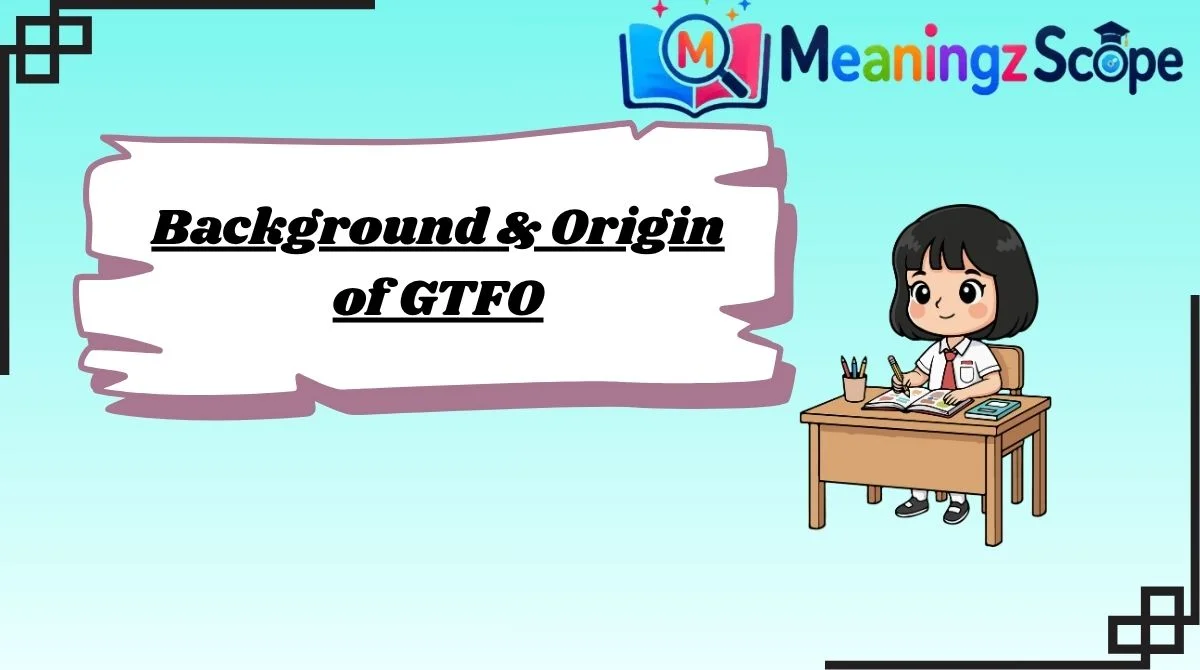 Background & Origin of GTFO Background & Origin of GTFO