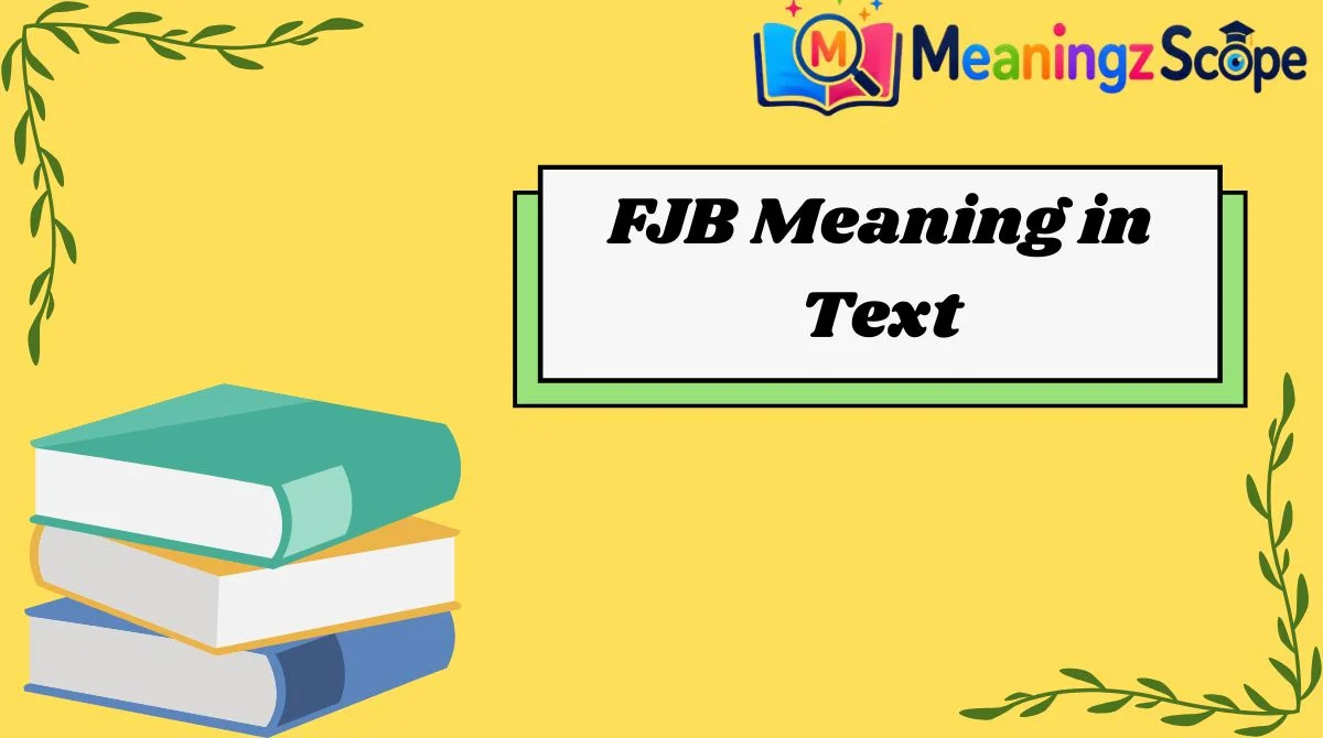 FJB Meaning in Text