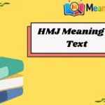 HMJ Meaning in Text