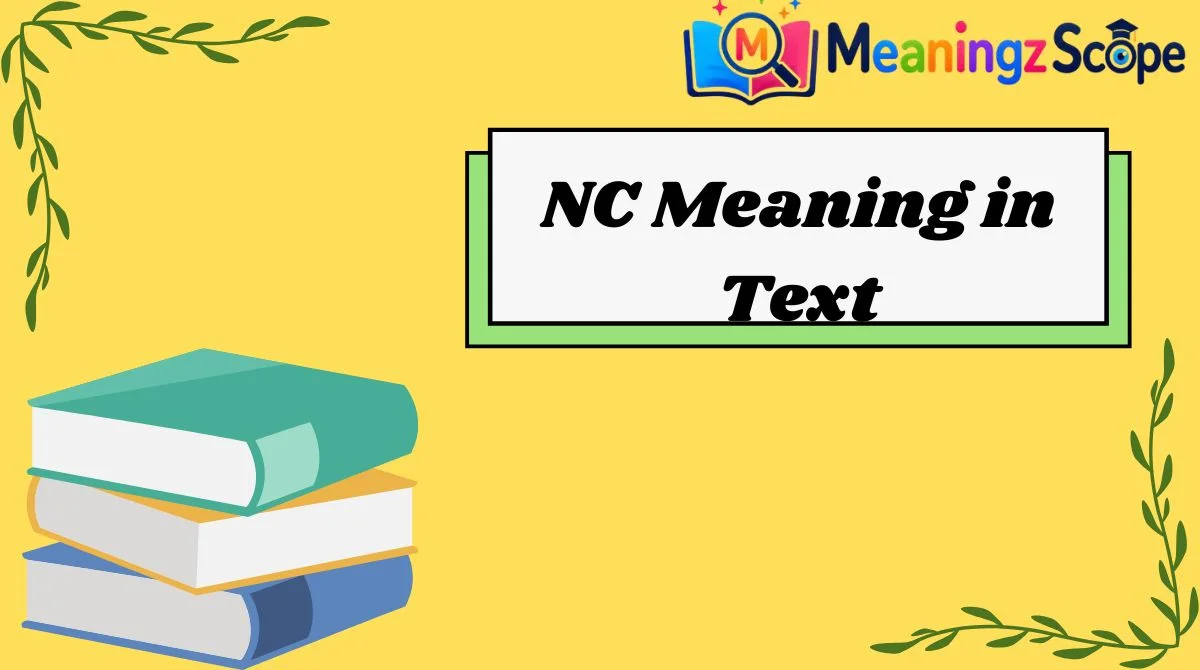 NC Meaning in Text